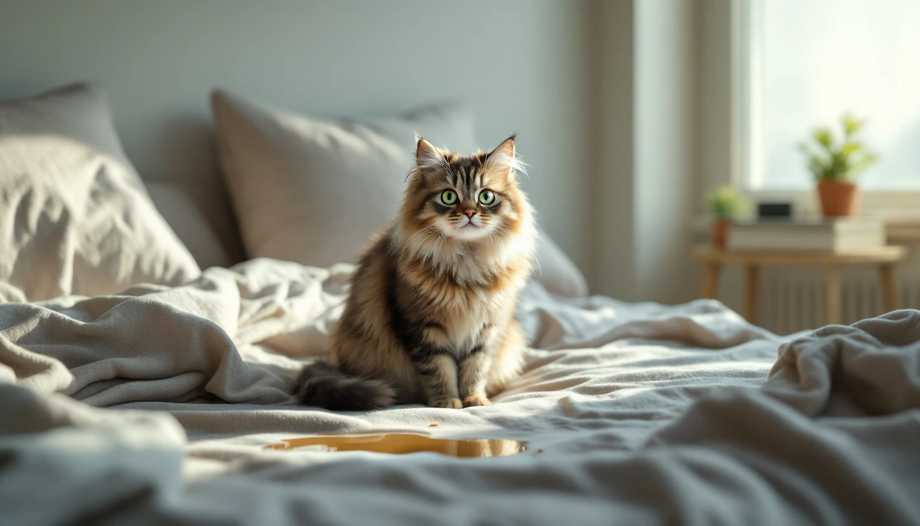 Pourquoi Mon Chat Fait Pipi Sur Mon Lit Et Comment Y Remedier