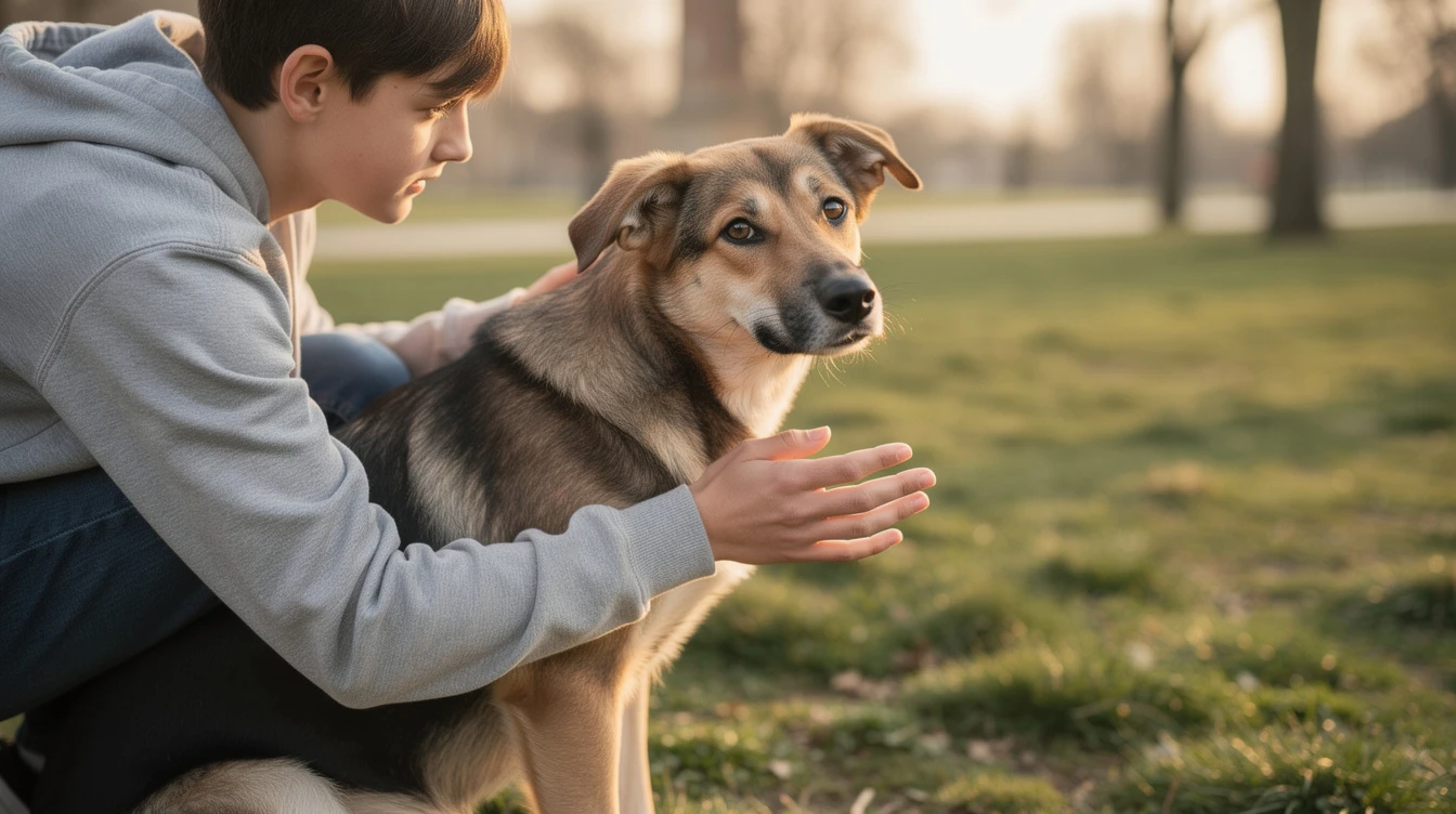 adolescence chien