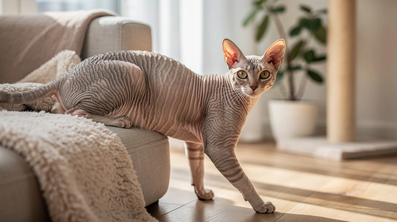 chat cornish rex