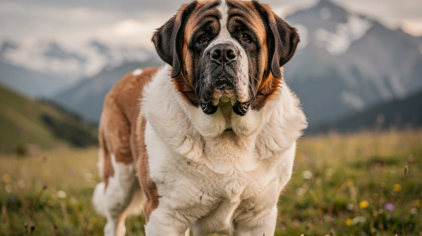 chien saint bernard
