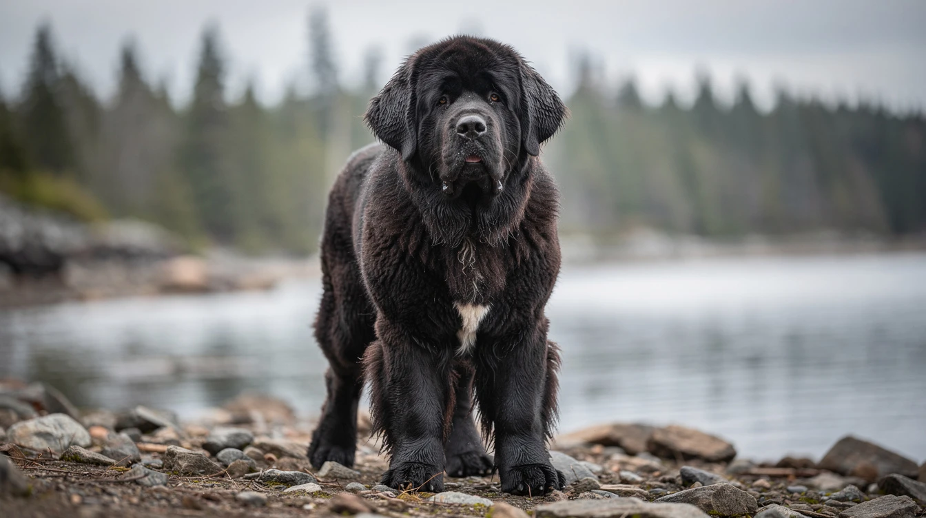 chien terre neuve