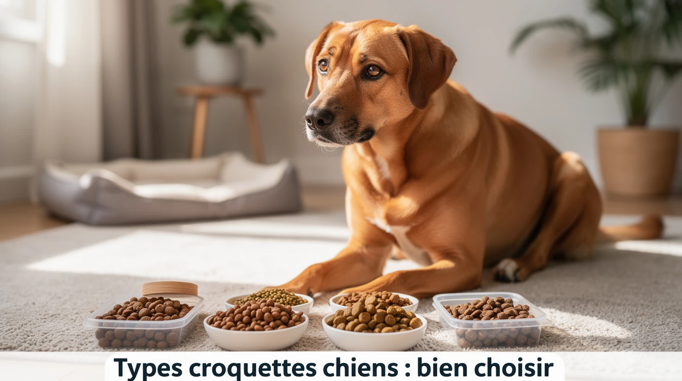 types croquettes chiens